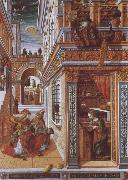 Carlo Crivelli Annunciation with St. Endimius oil painting